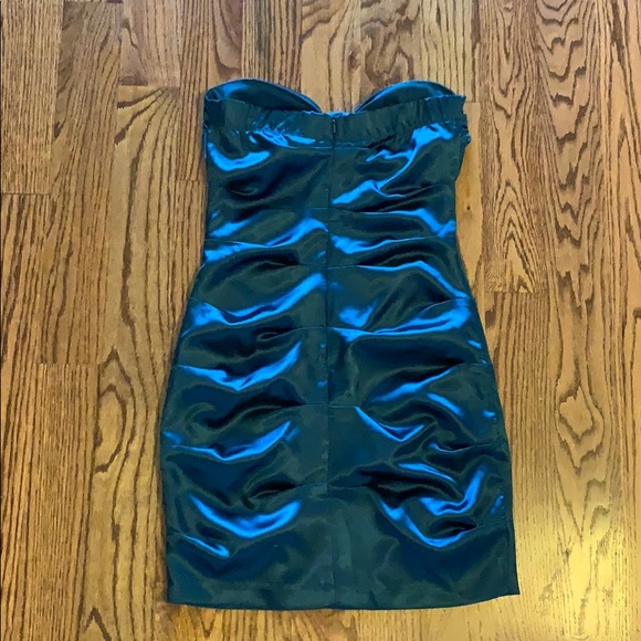 NWT dark turquoise cocktail dress size 3 - Picture 2 of 2
